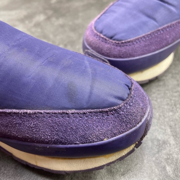 Rubber Duck Women’s Shoes Purple 8.5 W Wide Suede Slip On  Waterproof Boots - Picture 11 of 16